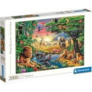 Susret u Africi HQC puzzle od 2000 dijelova - Clementoni