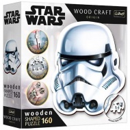 Wood Craft: Star Wars - Kaciga jurišnog vojnika od 160 komada premium drvenog slagalice - Trefl