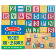 ABC i brojevi drvene kocke - Melissa &amp; Doug