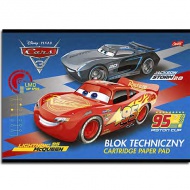 Auti 3(Cars 3) blok za crtanje A/4 - 10 listova