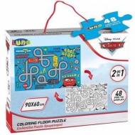 Auti (Cars) puzzle 48kom - 90x60cm