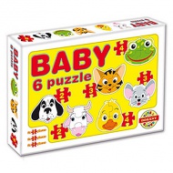 Baby Puzzle domaće životinje - D-Toys