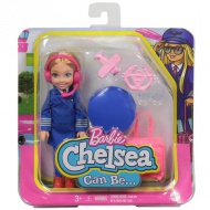 Barbie: Chelsea pilot lutka 15cm - Mattel