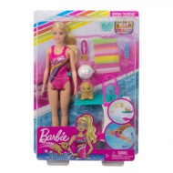 Barbie Dreamhouse Adventures: Barbie plivačica set - Mattel