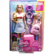 Barbie®: Dreamhouse Adventures Travel lutka Barbie s dodacima - Mattel