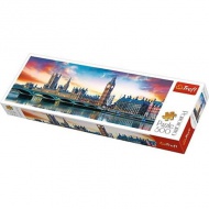 Big Ben i Westminster palača, London panorama puzzle 500kom