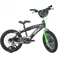 BMX crni bicikl veličine 16