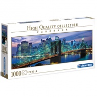 Brooklyn most New York HQC panorama puzzle 1000kom - Clementoni