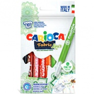 Carioca: Fabric Liner set flomastera za textil 10kom