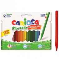 Carioca: Plastello set masnih bojica 24kom