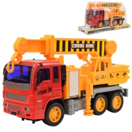 Construction Truck: Kamion dizalica s dizajnom zamašnjaka 19 cm