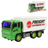 Construction Truck: Kontejnerski kamion s dizajnom zamašnjaka 19 cm