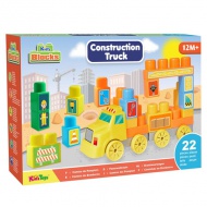 Construction Truck set sa kockicama 22kom