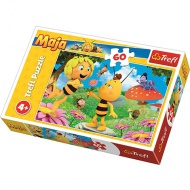 Cvijet za pčelicu Maju puzzle 60kom - Trefl