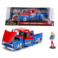 DC Comics Bombshells - Supergirl: 1956 Ford F-100 Pickup metalni auto model 1/24 - Simba Toys