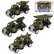 Die-Cast: Vojni mali auto sa zamašnjakom u nekoliko verzija 1/55