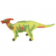 Dino World: Vinilna zvučna figura dinosaura Parasaurolophus s pamučnim punjenjem 35 cm