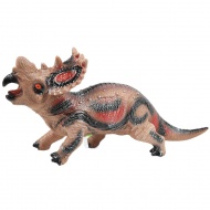 Dino World: Vinilna zvučna figura dinosaura Styracosaurus s pamučnim punjenjem 35 cm