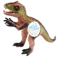 Dino World: Vinilna zvučna figura dinosaura Velociraptor s pamučnim punjenjem 35 cm