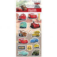 Disney Cars 3D set naljepnica na listu od 10x22 cm