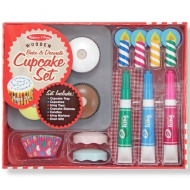 Drveni Peci i dekoriraj Cupcake set - Melissa &amp; Doug