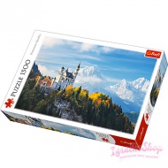 Dvorac Neuschwanstein, puzzle 1500 kom - Trefl