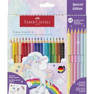 Faber-Castell: 24-dijelni GRIP set olovaka u boji sa 6 pastelnih boja