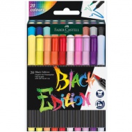 Faber-Castell: Black Edition set od 20 flomastera u boji