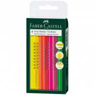 Faber-Castell: Grip 1543 textmarker - 4kom