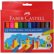 Faber-Castell: Jumbo flomasteri - 12kom