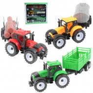 Farmer Truck: Poljoprivredni traktori s prikolicom, set od 3 komada 28 cm