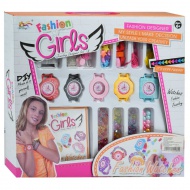 Fashion Girls: Set perli za izradu satova s ​​perlama u boji, 5 satova i dodaci