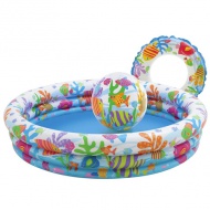 Fishbowl bazen u setu 132x28cm - Intex