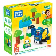 Fisher-Price: Autobusna stanica Green Town sa igrom izgradnje benzinske postaje - Mega Bloks