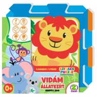 Happy Zoo - Veseli Zoološki vrt spužvaste puzzle