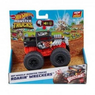 Hot Wheels: Monster Trucks Roarin' Wreckers mali automobil sa svjetlom i zvukom 1/43