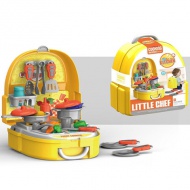 Little Chef mini kuhinja u kovčegu set od 26kom