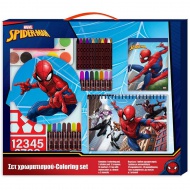 Luna: Spider-Man set za bojanje sa predloškom i naljepnicom 54x47 cm