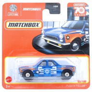 Matchbox: Push N Puller plavi autić 1/64 - Mattel