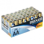 Maxell: Alkalne AA LR6 baterije od 1.5V - 32 kom