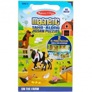 Melissa &amp; Doug: Magnetne puzzle farma