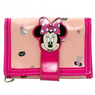 Minnie Mouse novčanik na preklop boja breskve i ružičasta boja 13x8x26cm