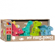 Molto: Nature Prvi dinosaur paket drvenih figura od 4kom