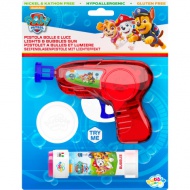 Paw Patrol pištolj sa svjetlom za puhanje mjehurića 60ml