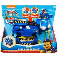 Paw Patrol: Rise and Rescue Chase figura sa transformirajućim vozilom - Spin Master