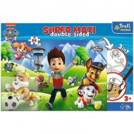 Paw Patrol SuperMaxi dvostrana slagalica 3u1 24kom