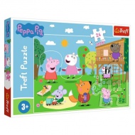 Peppa Pig Zabava u travi Maxi puzzle od 24 komada - Trefl