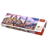 Piazza Navona, Rim Panorama puzzle 500kom - Trefl