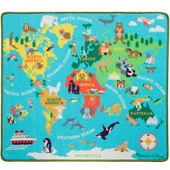 Podloga za igru ​​oko svijeta 100x90cm - Melissa &amp; Doug