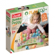 Quercetti: Play Eco Jumbo Peggy Evo 41kom set